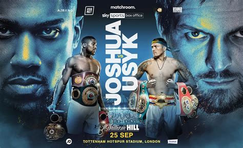 Joshua vs Usyk 25th Sept – #WHOATV