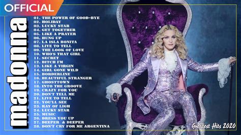 Madonna Greatest Hits Full Album Best Songs Of Madonna Playlist