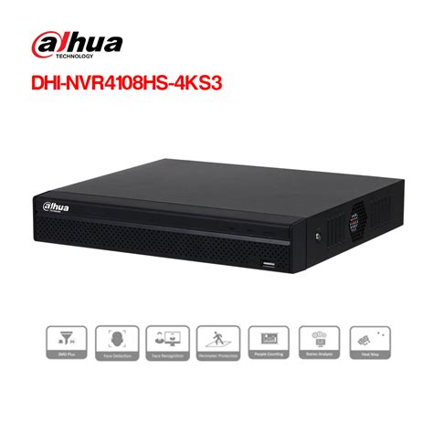 Đầu ghi IP 8 kênh DAHUA DHI NVR4108HS 4KS3 giá rẻ