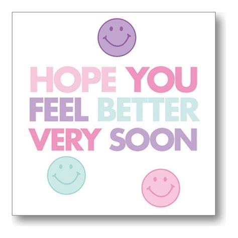 Hope You Feel Better Soon Message Sent Bluebell 33 Get Well Soon