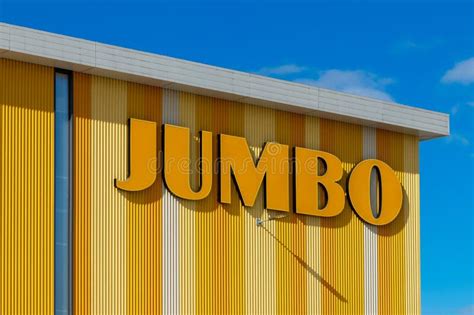 Jumbo Logo on the Distribution Center, they Supply the Dutch Jumbo Editorial Photo - Image of ...