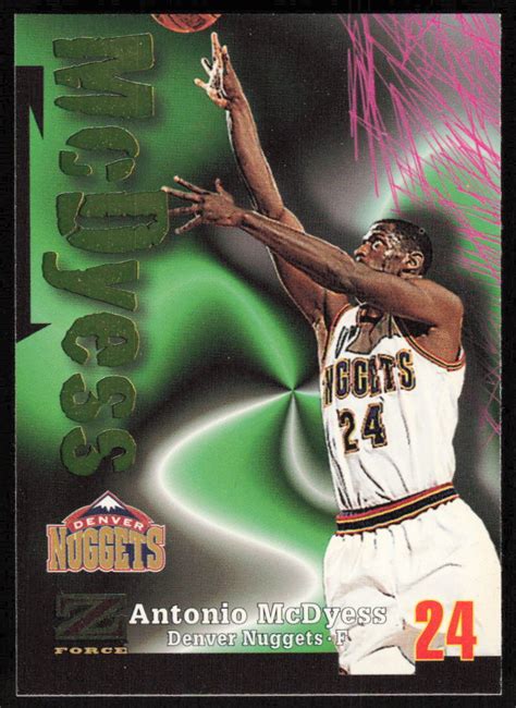 1997 SkyBox Z Force 24 Antonio McDyess FREE SHIPPING EBay