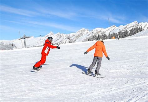 Snowboarding courses From age 9 - esf La Clusaz