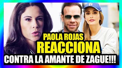 Paola Rojas Y Zague Paola Rojas Dice Que Tras La Humillacion Masiva