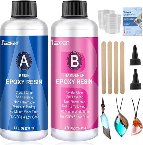 Clear Epoxy Resin Kit Resin Starter Kit Oz Ml Part Resin Kit