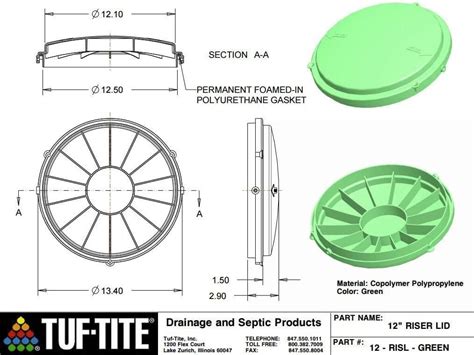 Tuf-Tite 12" Septic Tank Lid Review - Septic Tank Servicing