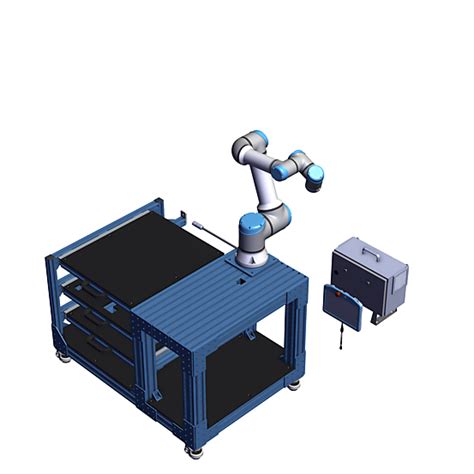 Drawer System For Machine Tending Medium Cobots Vention