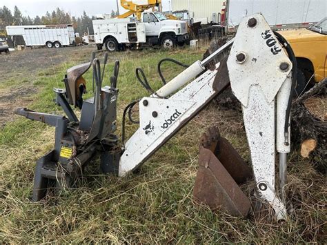 BOBCAT BACKHOE ATTACHMENT | Live and Online Auctions on HiBid.com