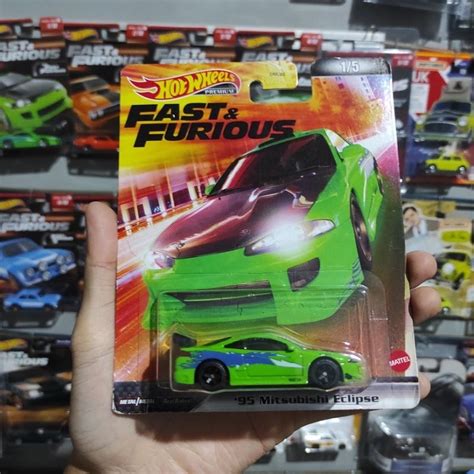 Jual Hot Wheels Premium Fast And Furious Mitsubishi Eclipse Japan Card Shopee Indonesia