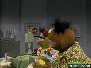 Sesame Street:Bert & Ernie- Dance Myself to Sleep on Make a GIF