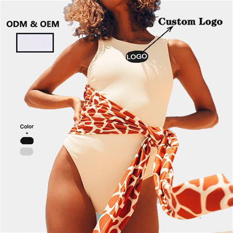 Wholesale Blank Swimwear With Zipper Swimwear Custom Hot Sale One Piece Ribbed Bikini Swim Wear