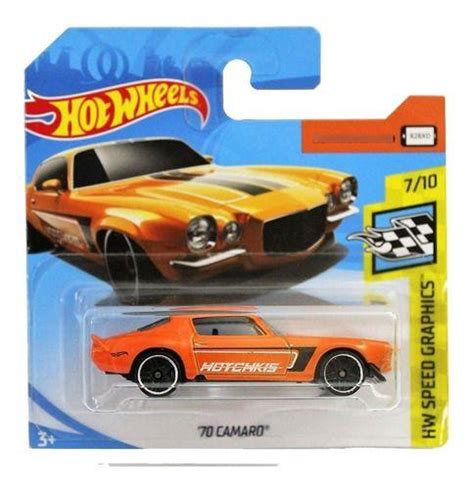 Hot Wheels 70 Camaro Hw Speed Graphics 346 365 2018 Carrinho De Brinquedo Magazine Luiza