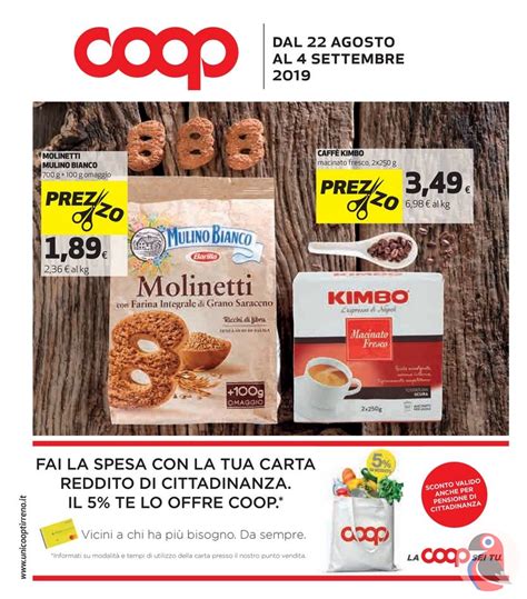 Volantino Coop Fino Al Settembre Dal Agosto