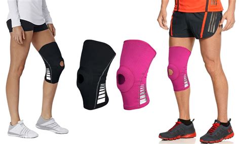 Reflective Copper Infused Knee Support Compression Wrap Brace Groupon