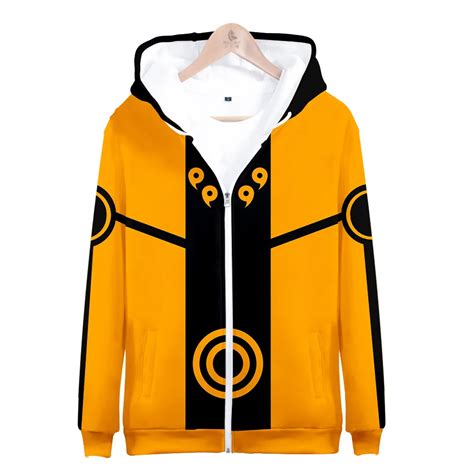 Hombres Sudadera Con Capucha De Naruto Para Cosplay Chaqueta Con