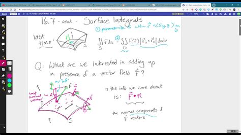 C Section Surface Integrals Of Vector Fields Youtube