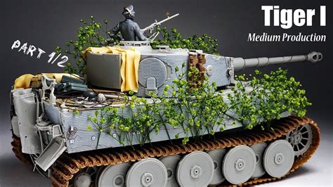 Tiger I Part Trumpeter Tank Model Model Building