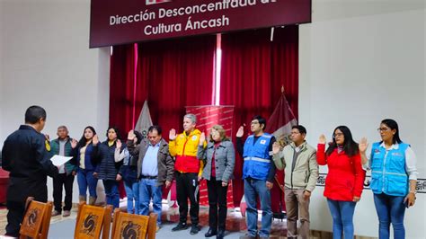 Soa Huaraz Jurament Como Miembro De La Ems Barrio Seguro Shancayan