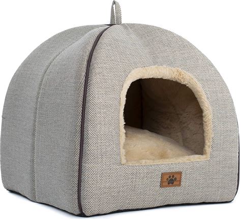 Docatgo Cama Gato Cueva Suave Casa Gato Mediano Lavable Con Coj N