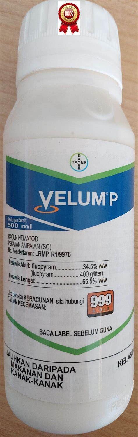 VELUM P 500ML BAYER FLUOPYRAM RACUN NEMATOD Lazada