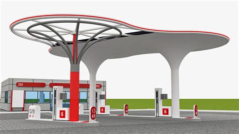 Petrol Station Design on Behance