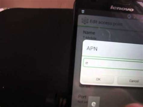 APN Settings Step By Step Configuration For Lenovo Smartphone YouTube