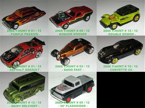 Marc S Collections Hot Wheels Treasure Hunts Pre