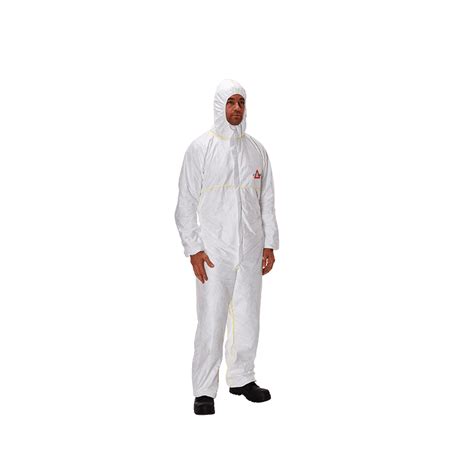 White Type 56 Hooded Coverall Afs