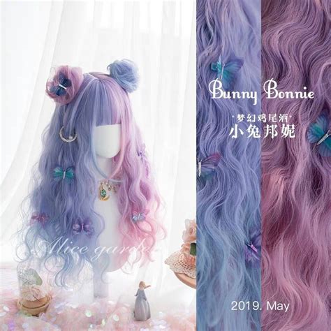 Bunny Bonnie Lolita Wig Cute Wig Kawaii Wig Cosplay Wig Etsy