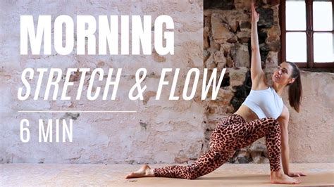 Min Morning Stretch Flow Daily Full Body Flexibility Routine