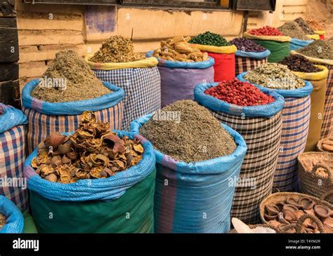 Marrakesh Spices Market Hi Res Stock Photography And Images Alamy