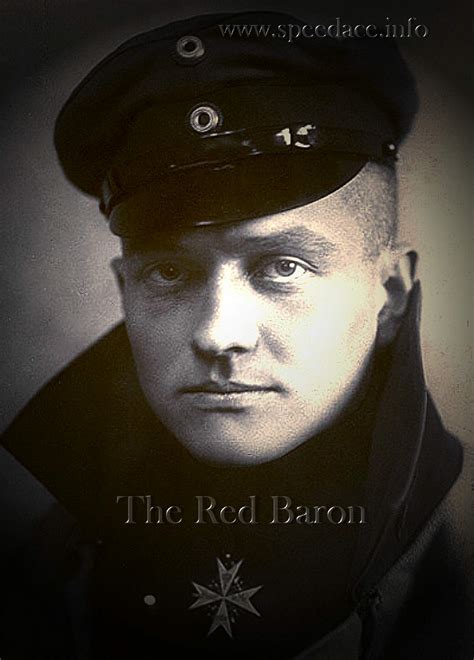 Manfred Von Richthofen The Red Baron World War Flying Ace And The