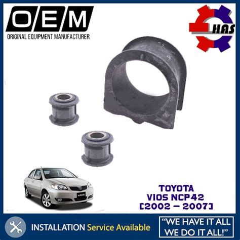 Toyota Vios NCP42 2002 2007 Steering Rack Rubber And Bush Set Pair