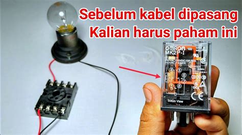 Cara Pasang Relay Omron Kaki Ac Volt Atau Cara Pasang Relay Omron