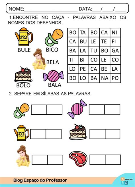 Atividades De Alfabetiza O Para Imprimir Letra B Atividades Educa O