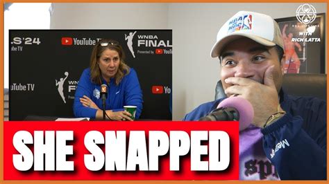 Reacting To Explosive Cheryl Reeve Wnba Finals Game Postgame Press