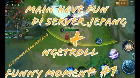 Ngetroll Di Server Jepang Auto Ngewibu And Funny Moment AOV YouTube