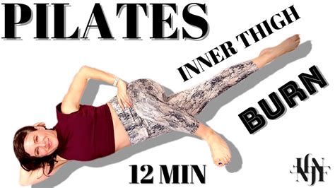 Quick Burn Inner Thigh Pilates Workout Pilates Leg Workout YouTube