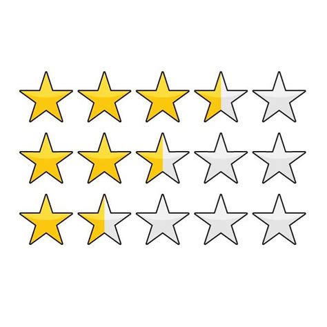 Rating stars Royalty Free Stock SVG Vector and Clip Art