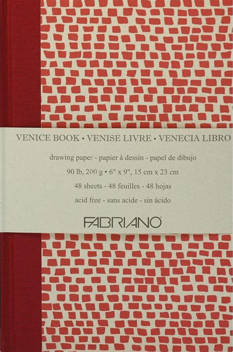 Amazon Fabriano Venezia Drawing Book 6 X 9 White Fabriano