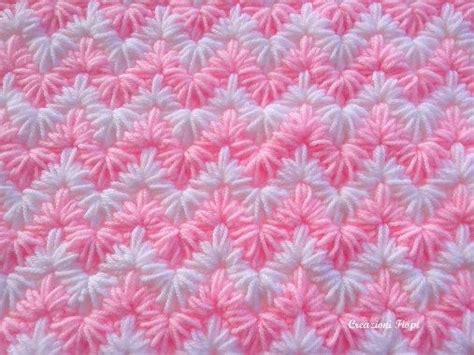 Crochet Zig Zag Pattern Crochet Pattern Ba Blanketcrochet Zig Zag Puff