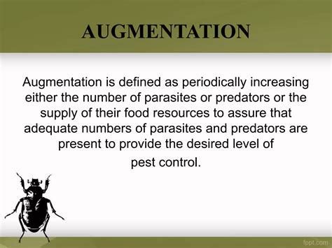 Biological Control Of Pest Ppt