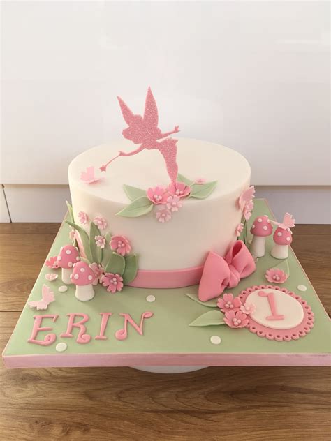 Fairy Garden Cake Fairytale Birthday Cake Tinkerbell Birthday Cakes