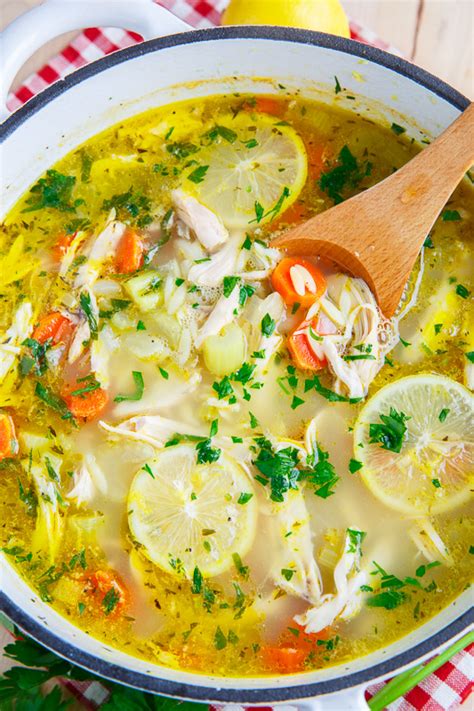 Lemon Chicken Orzo Soup Recipe On Closet Cooking