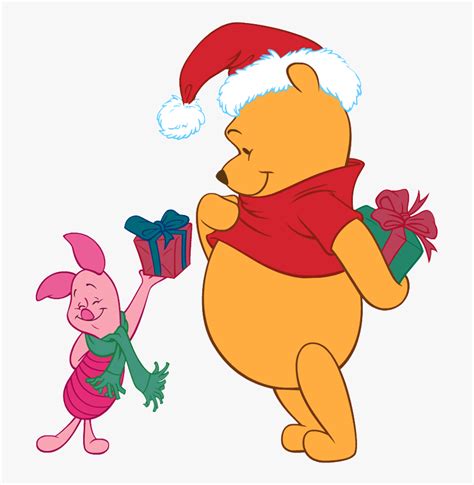 Collection Of Disney Pooh Christmas Clipart High Quality Winnie The