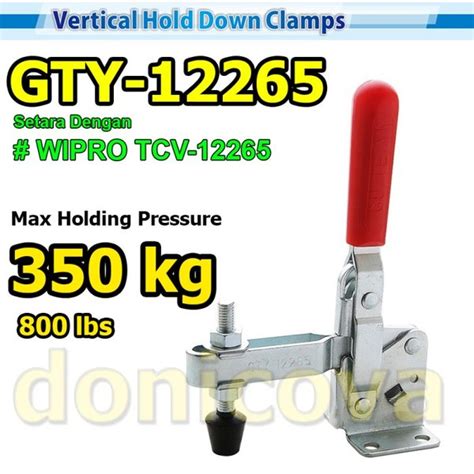 Jual Toggle Clamp Vertical Gh Gty Setara Wipro Tcv Cs Kg