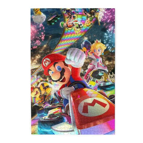 Super Mario 1000 Pieces Wooden Puzzle Jigsaw Puzzles For Adults Teens ...