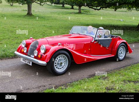 1990 red Morgan at Mark Woodward Classic Events; classic cars ...