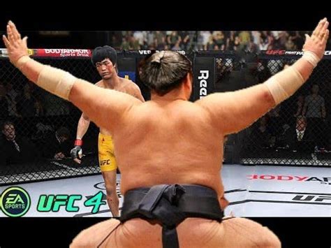 Bruce Lee Vs Sumo Bong Rematch EA Sports UFC 4 Wwe Mma YouTube