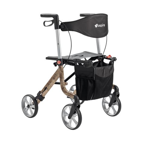 Aspire Vogue Carbon Fibre Seat Walker Mobility And Wellness